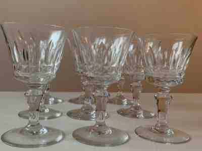 Piccadilly 9 Glass Porto Service in Baccarat Crystal