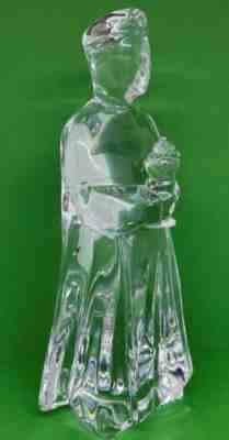 Baccarat Crystal Nativity King Melchoir Sculpture Figurine