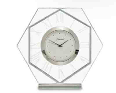 Brand New Baccarat France Large Art Glass ABYSSE Crystal CLOCK