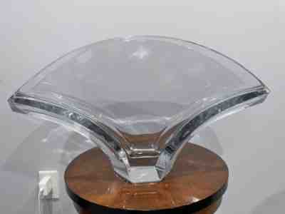 Beautiful SIGNED Baccarat Crystal GINKO XL VASE