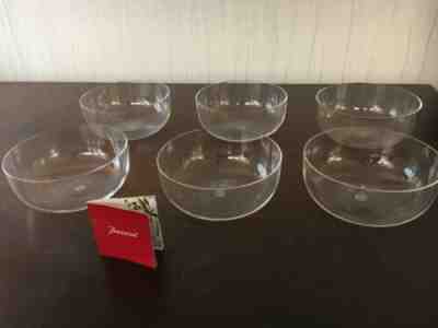 Baccarat Crystal Finger Rinse Cups (Lot Price)