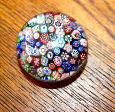 Antique Miniature Baccarat Paperweight 1847