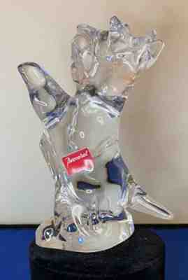BACCARAT France Glass SCOTTIE TERRIER WESTIE DOG PUPPY Paperweight Figurine