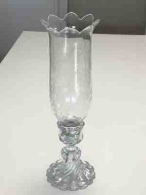 BACCARAT Large Crystal Photophore Model Bamboo Tors Colorless