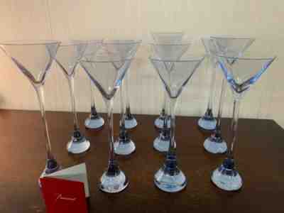 R. RIGOT Baccarat Crystal Cocktail Lens Lot (12 Glass Price)
