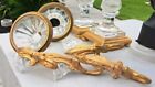 19th C Gilded Bronze Baccarat REAL GOLD EXQUISITE DETAIL restoration crafts DIY