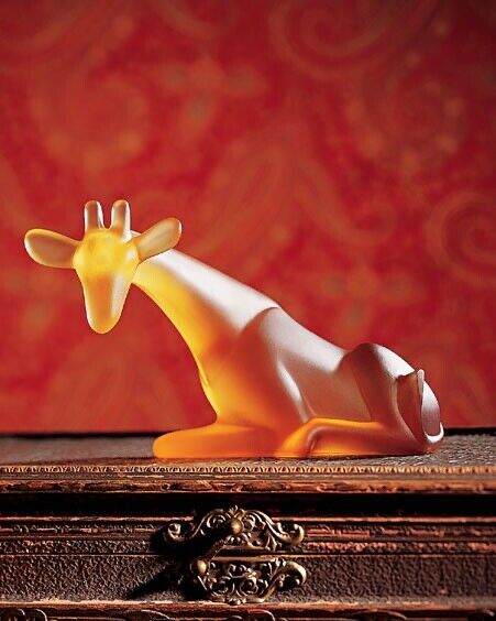 NIB Very Rare BACCARAT CRYSTAL AMBER GIRAFFE by LOET VANDERVEEN #14/100 France