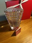 baccarat LARGE oval vase large clear