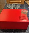 BACCARAT HARMONIE DOUBLE OLD FASHIONED SET OF 6 COCKTAIL GLASSES