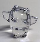 Baccarat Glass Crystal Paper Weight Small Owl with Wings