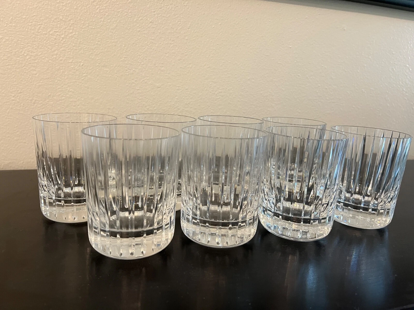 Baccarat Harmonie Old Fashioned Tumbler collection (8 tumblers) (rarely used)