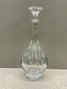 Baccarat Massena Whiskey Decanter 1344322 Lead Crystal New Damaged