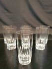 Set of 8 Baccarat France Crystal Amboise Highball 5 3/8” Glasses RARE