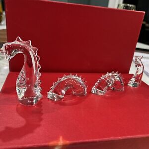 BACCARAT FRANCE CRYSTAL SEA SERPENT DRAGON LOCH NESS MONSTER