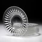 8 Baccarat Crystal Piccadilly Underplates 6.25" Barbara Walters Collection
