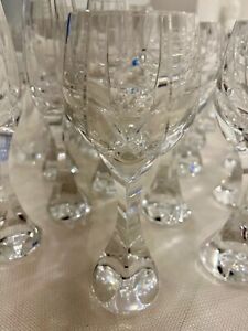 Baccarat NEPTUNE Crystal 9 WINE Glasses FRANCE starting at $122 per stem