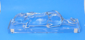 Baccarat Heritage Panther Large 20" Art Deco Style Limited Edition Free Ship