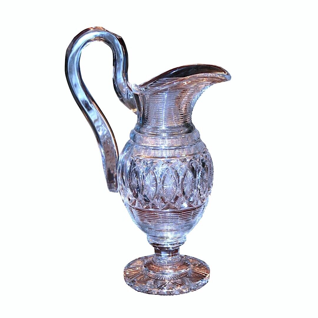 Baccarat Crystal Charles X Ewer Museum Reproduction Haute Couture Collection Ltd