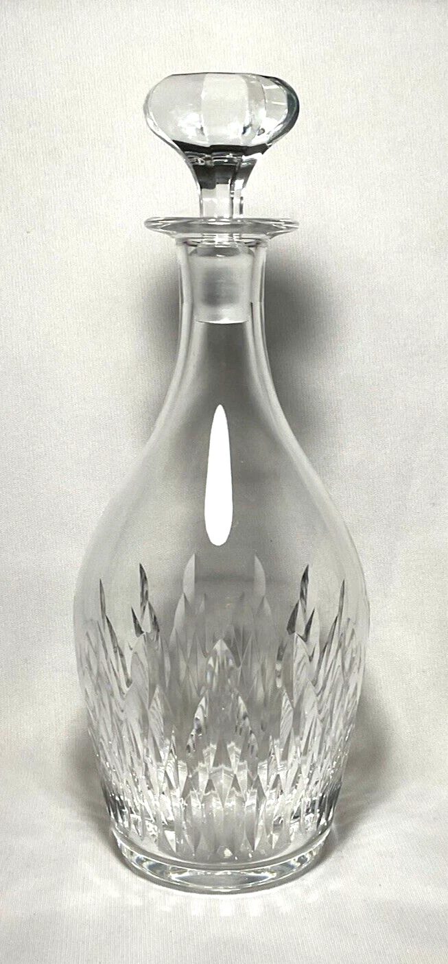 BACCARAT + (Tiffany & Co) ~ Quality Crystal DECANTER (Nemours) ~ France