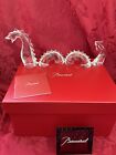 NIB FLAWLESS Glass BACCARATFrance Crystal SEA SERPENT DRAGON LOCH NESSIE MONSTER