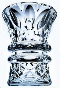 Baccarat Clear Crystal Vase, One of a kind Large , Circa 1952, with Certificate