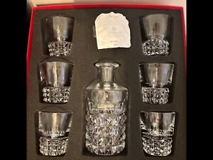 baccarat louxor crystal bar set