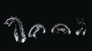 Baccarat Crystal Loch Ness/ Sea Serpent