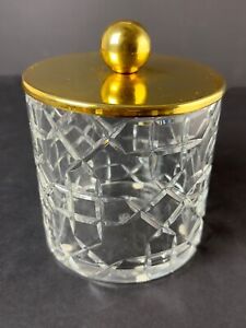 Baccarat Cut Crystal Candy Jar with Lid