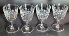 Baccarat Cut Crystal Cote D'Azur 5 1/4"  Wine Glasses Set Of 4