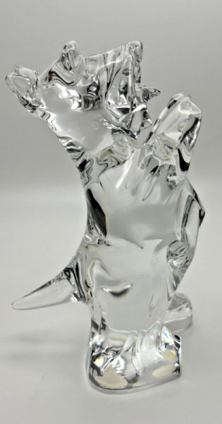 Baccarat Crystal Scottish Terrier Dog Standing Figurine - Rare