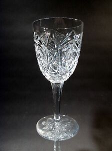 Elegant Baccarat Crystal France Lagny Set 4 Water Goblets 7.75”