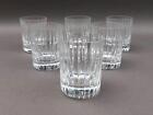 Baccarat Crystal France Harmonie Double Old Fashioned Tumbler Glasses Set Of 6