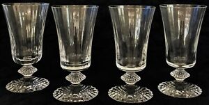BACCARAT, Qty 4, Mille Nuits Crystal Red Wine Goblets,6 1/8"Tall, Mathias Design