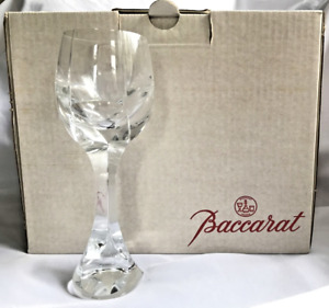 BACCARAT Crystal NEPTUNE SET of 12 Water Glasses 9" DISC. Gorgeous RARE in Box