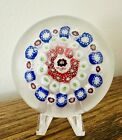 Antique Baccarat Miniature Concentric Millefiori Paperweight