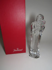 Virgin Mary & Baby Jesus Mother And Child Baccarat Crystal Figure Marked - MIB