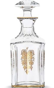BACCARAT CRYSTAL HARCOURT EMPIRE WHISKEY DECANTER #2813872 BRAND NIB SAVE$ F/SH