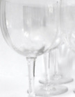 Baccarat Montaigne Optic Water/Wine Glasses- Set of 3 - 7”H - Mint Condition