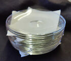 Set of 12 Baccarat Salad Plates Perfection Blown Glass~France