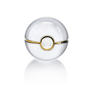 NEW BACCARAT CRYSTAL POKEMON POKE BALL FIGURIE #2814781 BRAND NIB F/SH