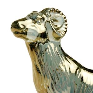 Baccarat GOLD RAM and Baccarat Zodiac Dragon both mint in red baccarat box
