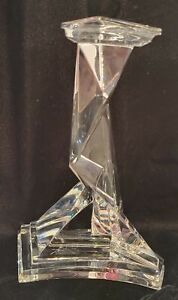 Salvador Dali Baccarat Crystal "Castor or Pollux" One Candlestick With Paperwork