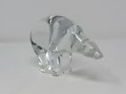 Baccarat Crystal Glass Polar Bear Figurine France 6.75"L