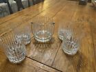 BACCARAT HARMONIE ON THE ROCKS TUMBLERS & ICE BUCKET SET