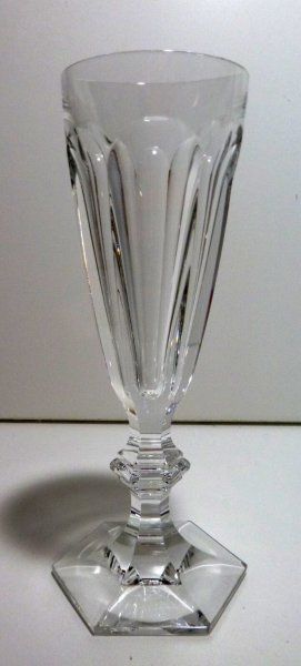 *VINTAGE* Baccarat Crystal HARCOURT (1841-) Set of 2 Champagne Flute 7 1/8"