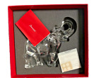 Baccarat Glass Elephant Figurine - New, in Original Box - Vintage & Beautiful