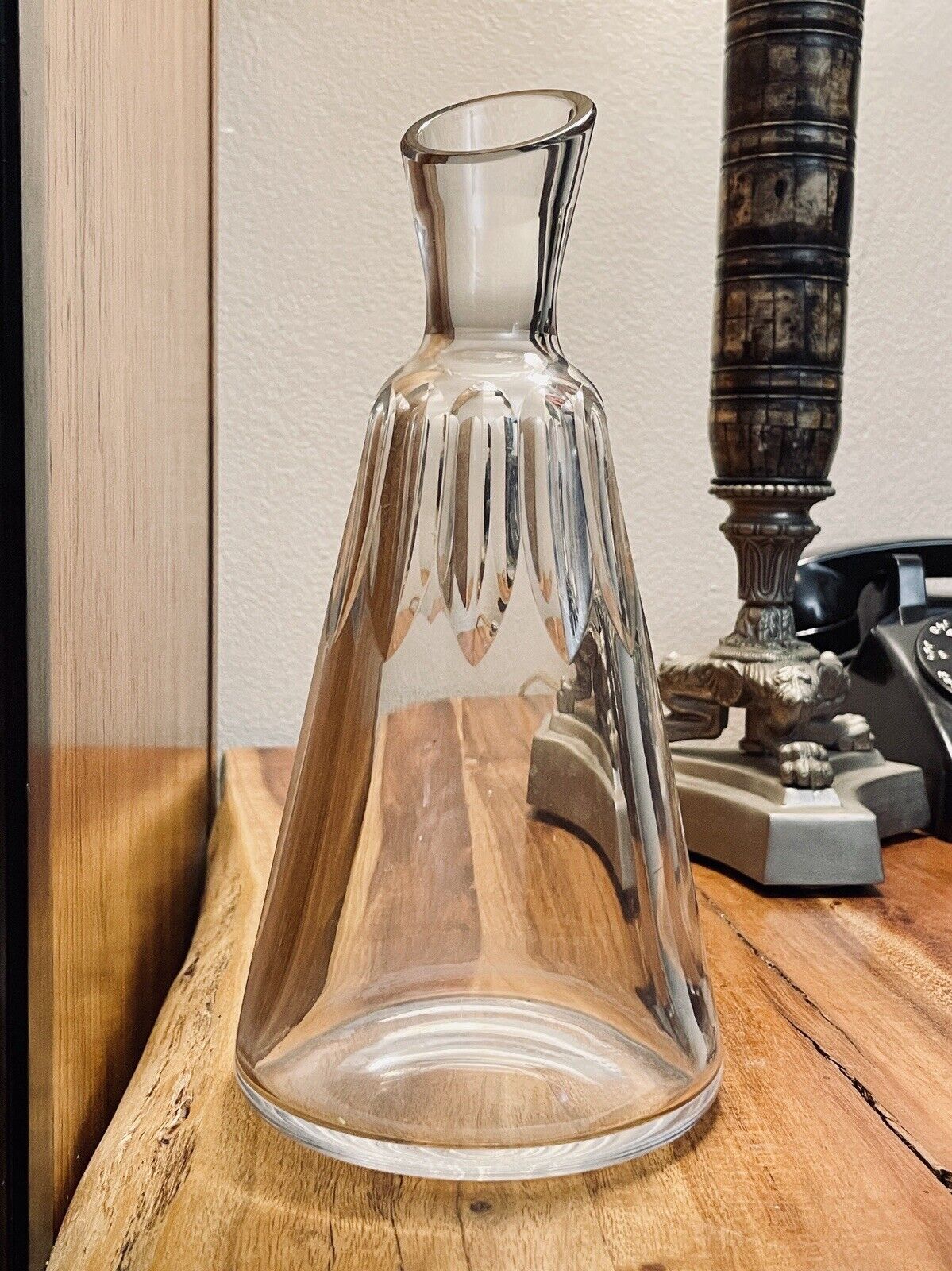 RARE Vintage 9.5” High BACCARAT France COTE D’AZUR Crystal Decanter