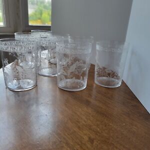 ANTIQUE BACCARAT Crystal Beverage Cocktail Glasses 1870's All Glasses