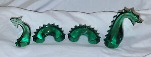Baccarat Green Crystal Loch Ness Monster
