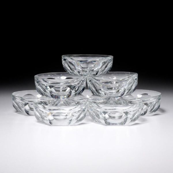 (8) Baccarat France Cut Crystal Harcourt 1841 Finger Bowls